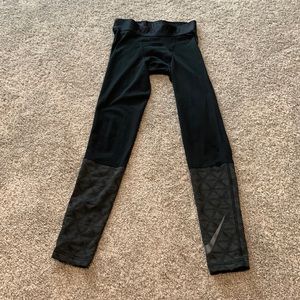 Nike running tights, Mens size S
